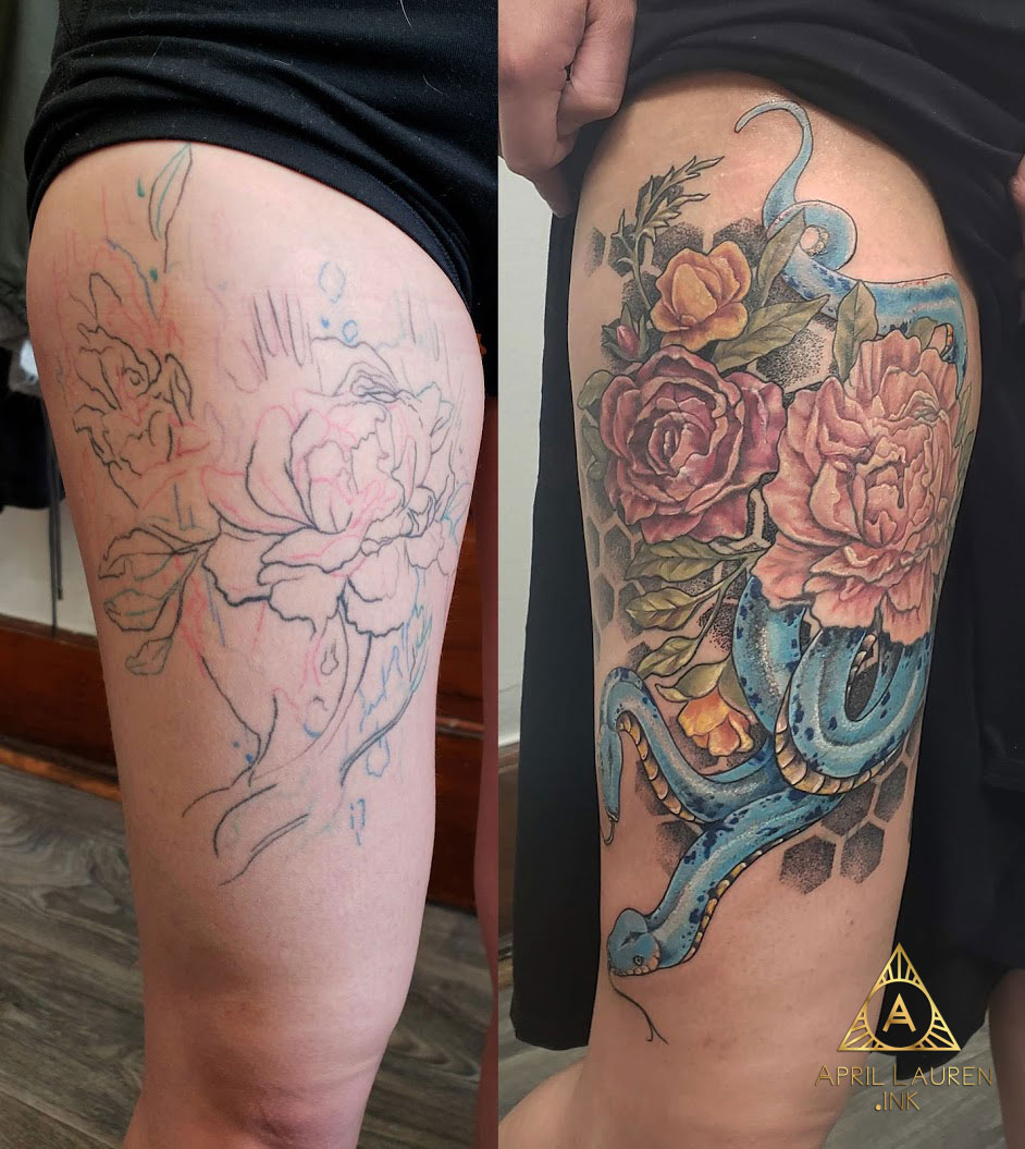 Tattoo Cover Ups & Corrections - April Lauren - Colorado Springs