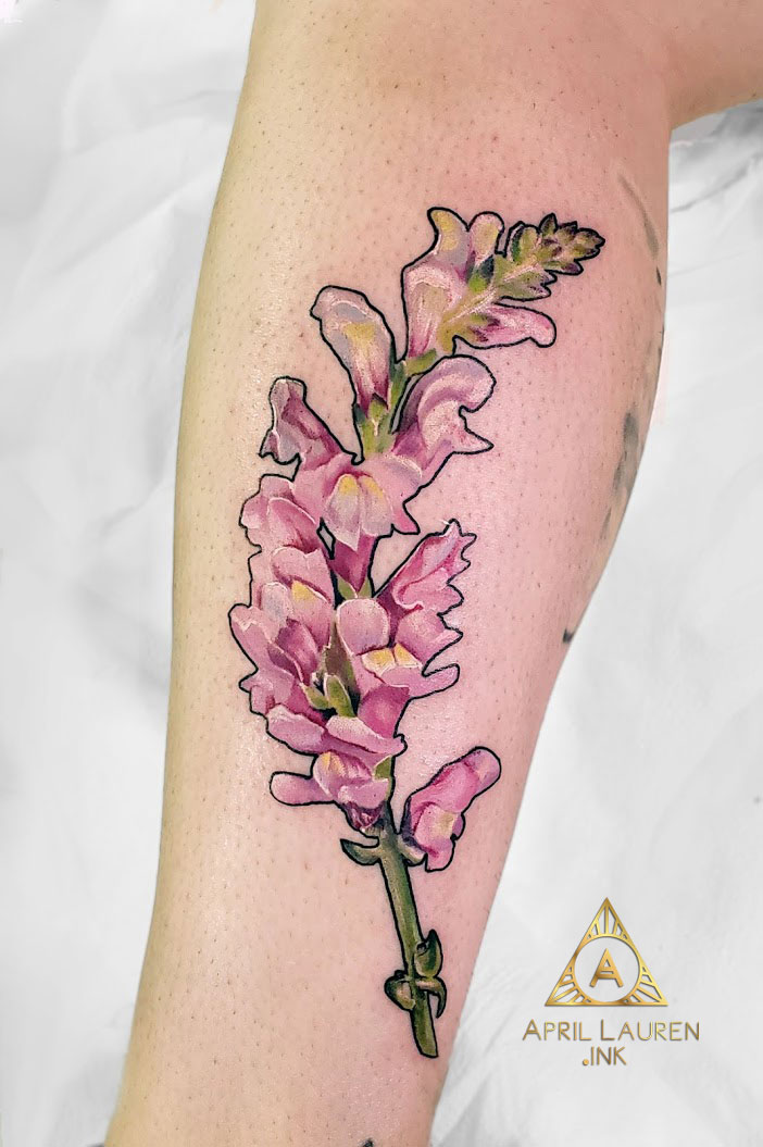 Flower Sprig Tattoo
