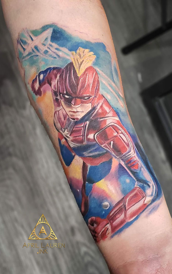 Superhero Tattoo