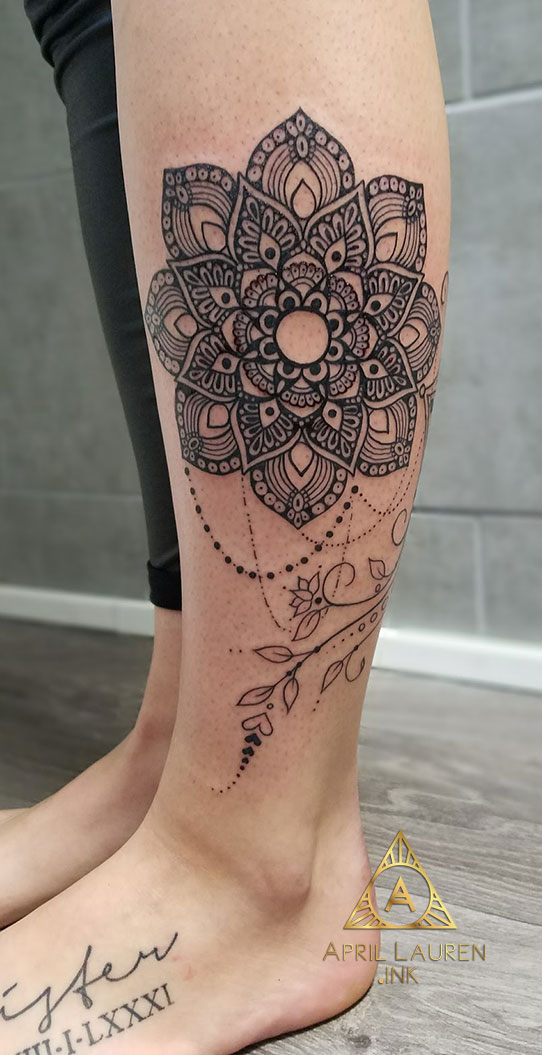 Mandala Black Tattoo